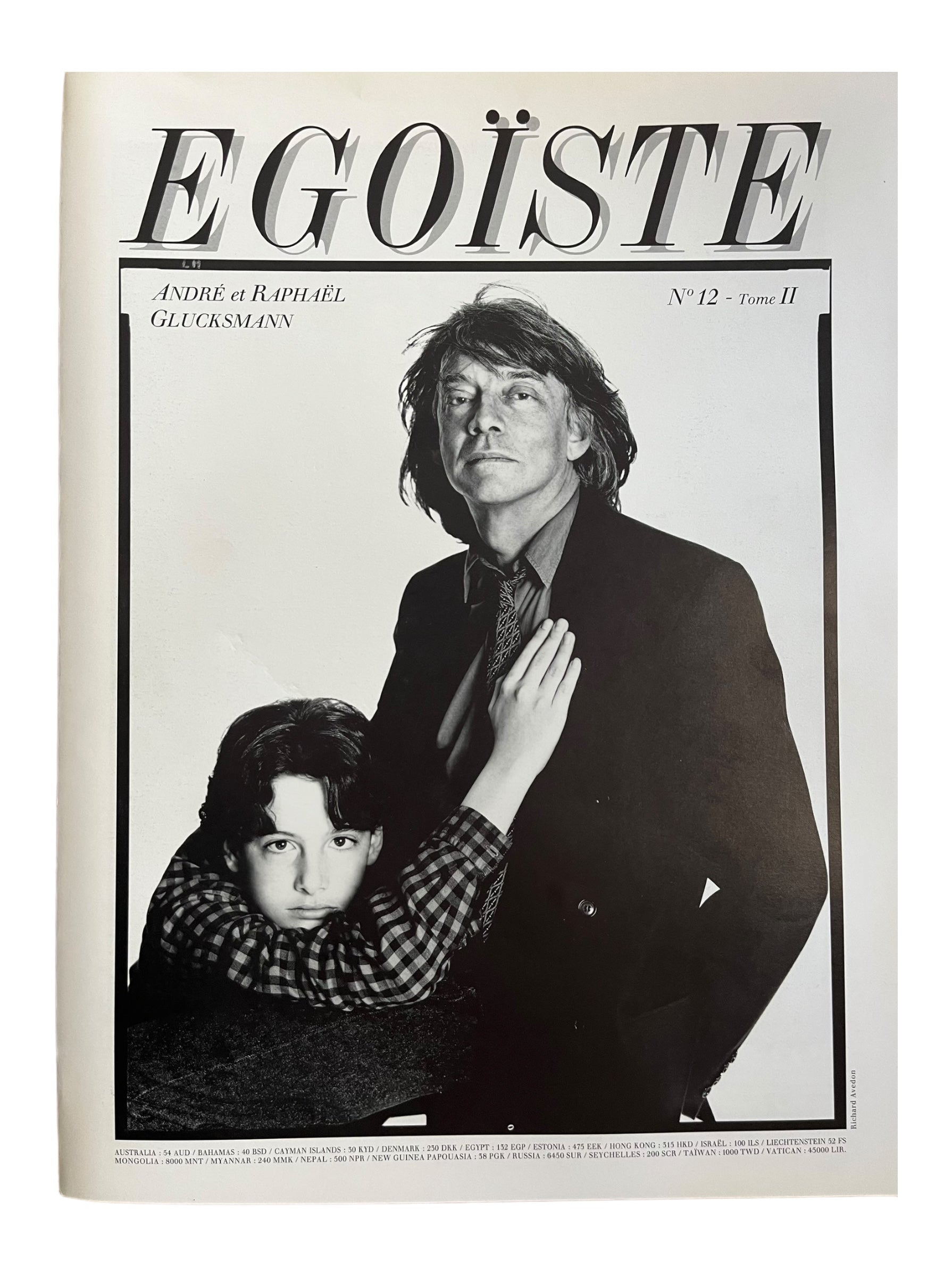 EGOISTEエゴイスト　No.12 I + II　2冊セット 写真集 EGOISTE No.12 two volumes setエゴイスト 12号 全2冊揃 - 古本