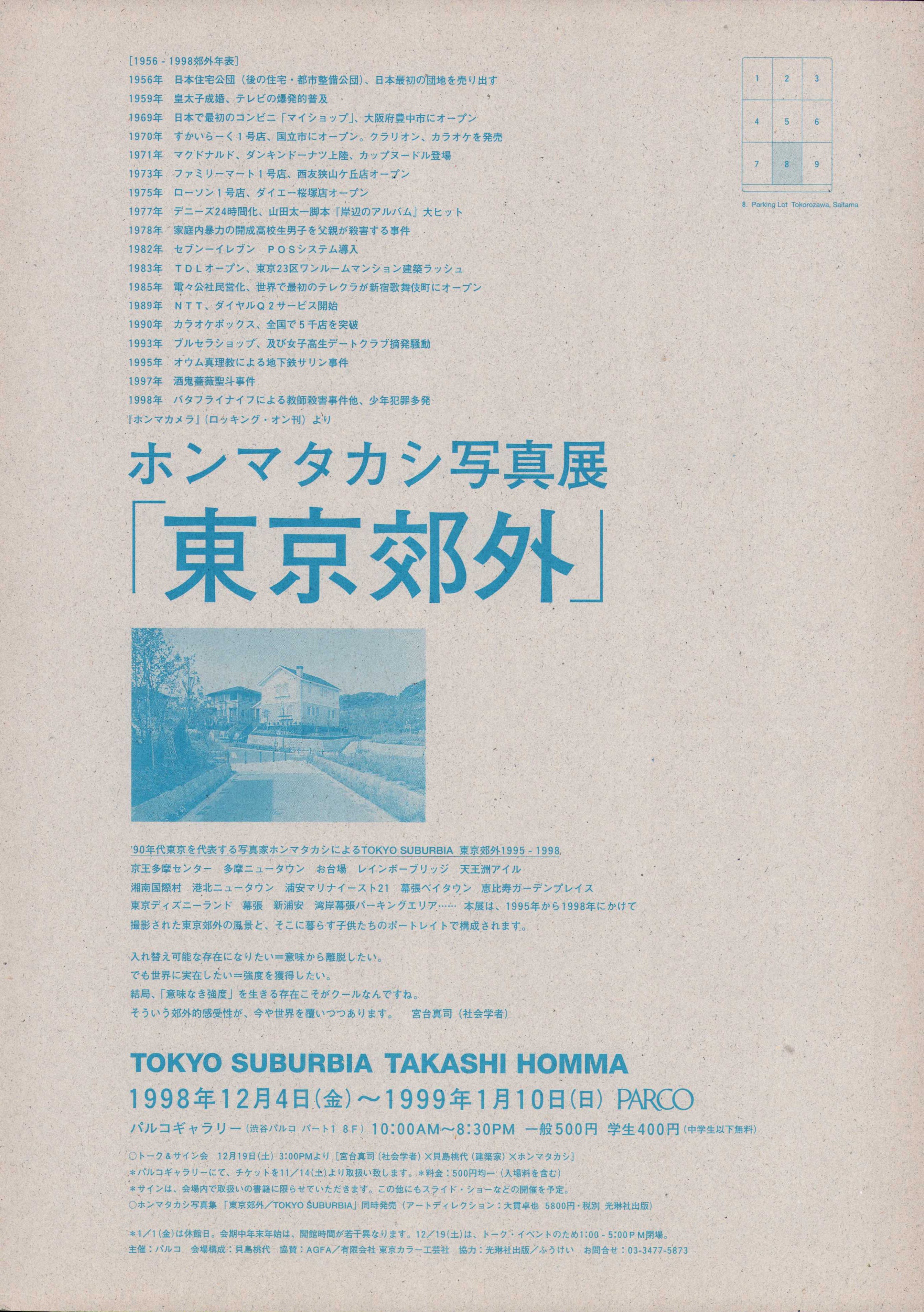 Tokyo Suburbia Flyers - Takashi Homma – Offbrand Library
