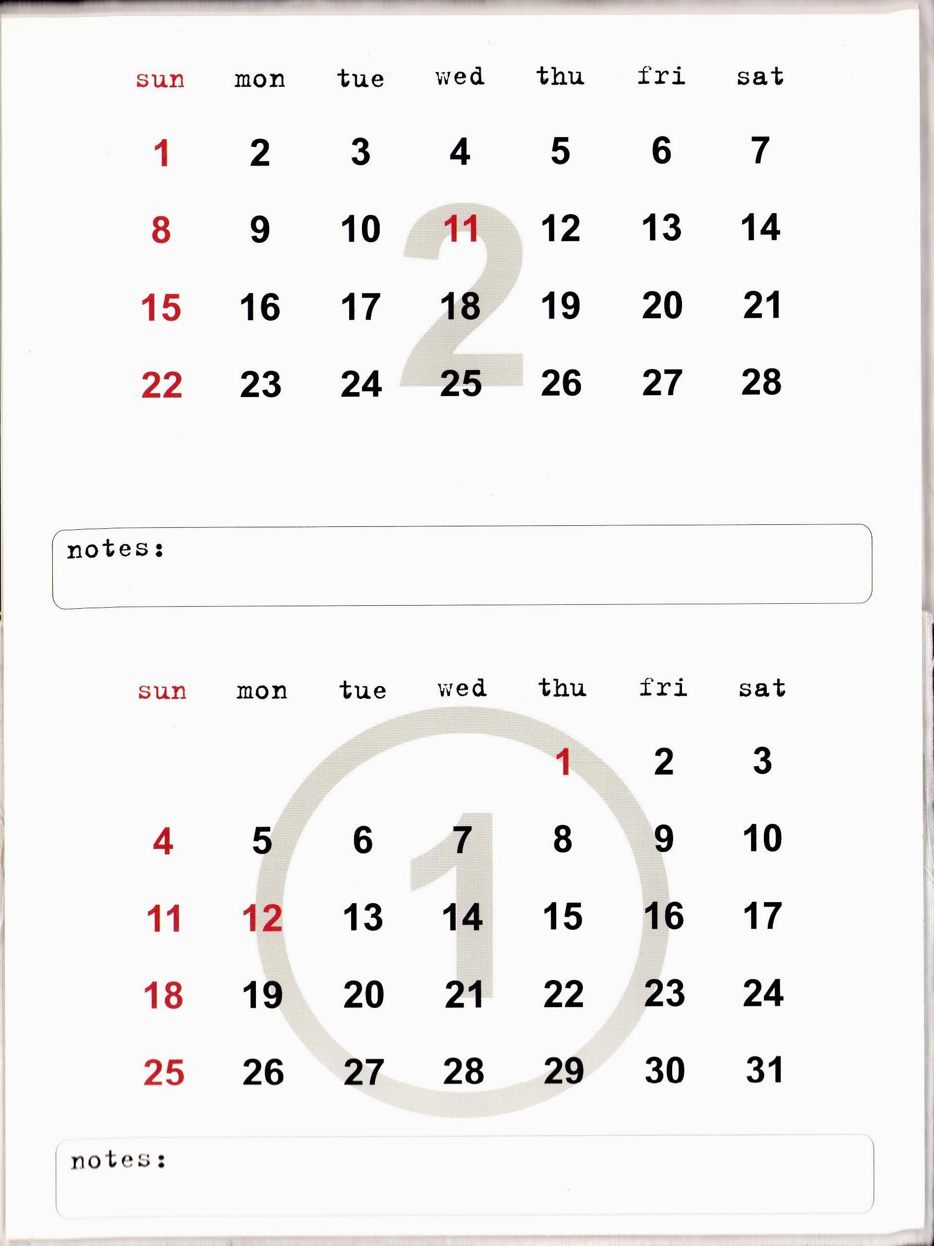 Maison Martin Margiela 2009 Calendar – Offbrand Library