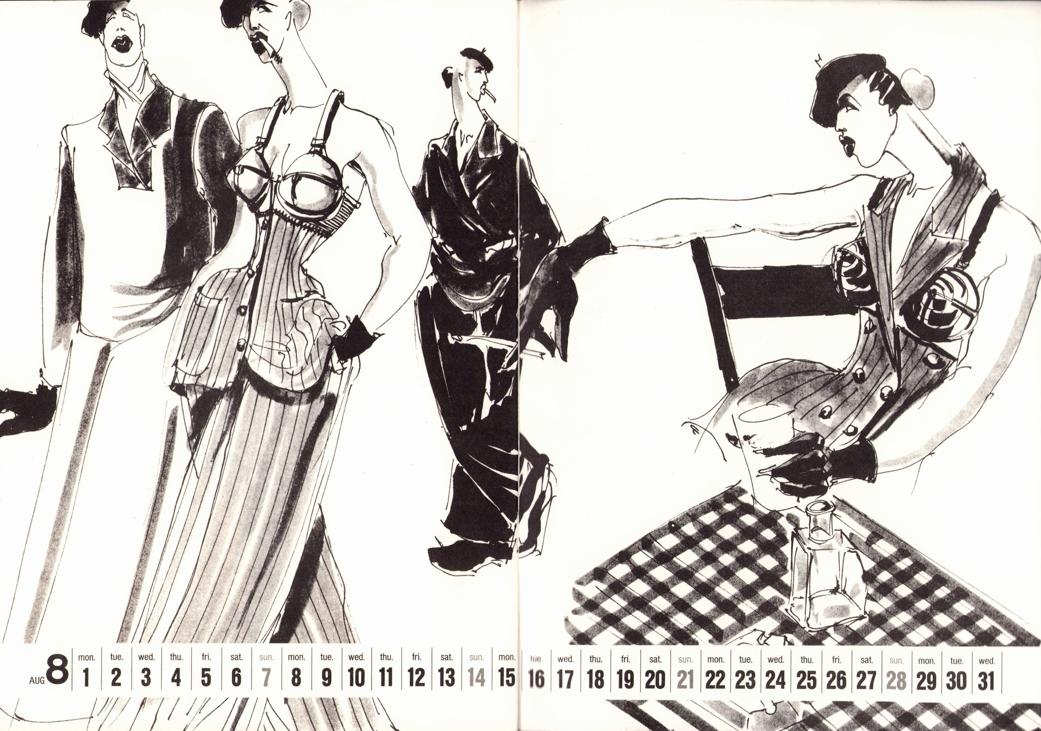 Jean Paul Gaultier - 1988 Calendar