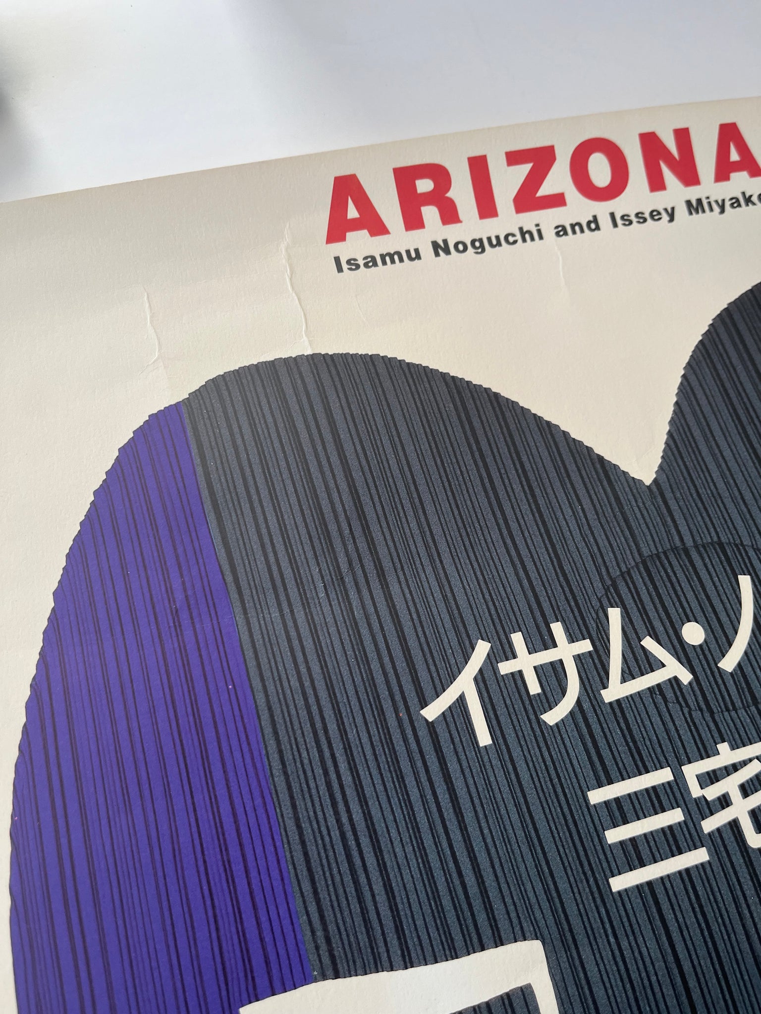 Isamu Noguchi and Issey Miyake - Arizona Poster
