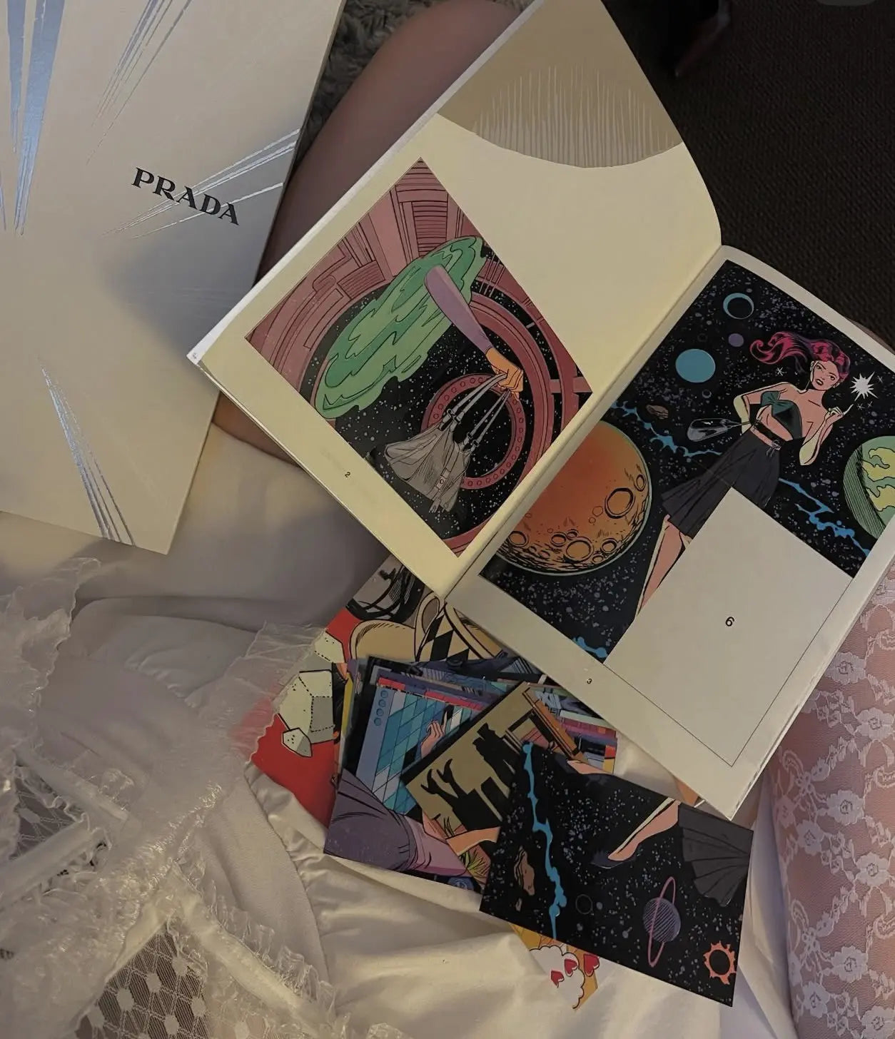 Prada Superhero Comic Book