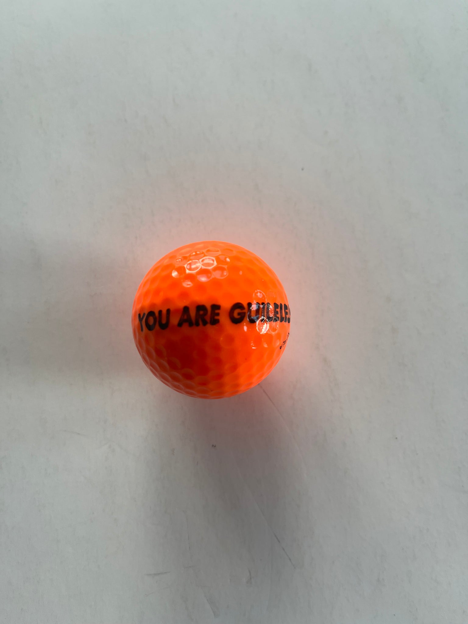 Jenny Holzer Golf Balls