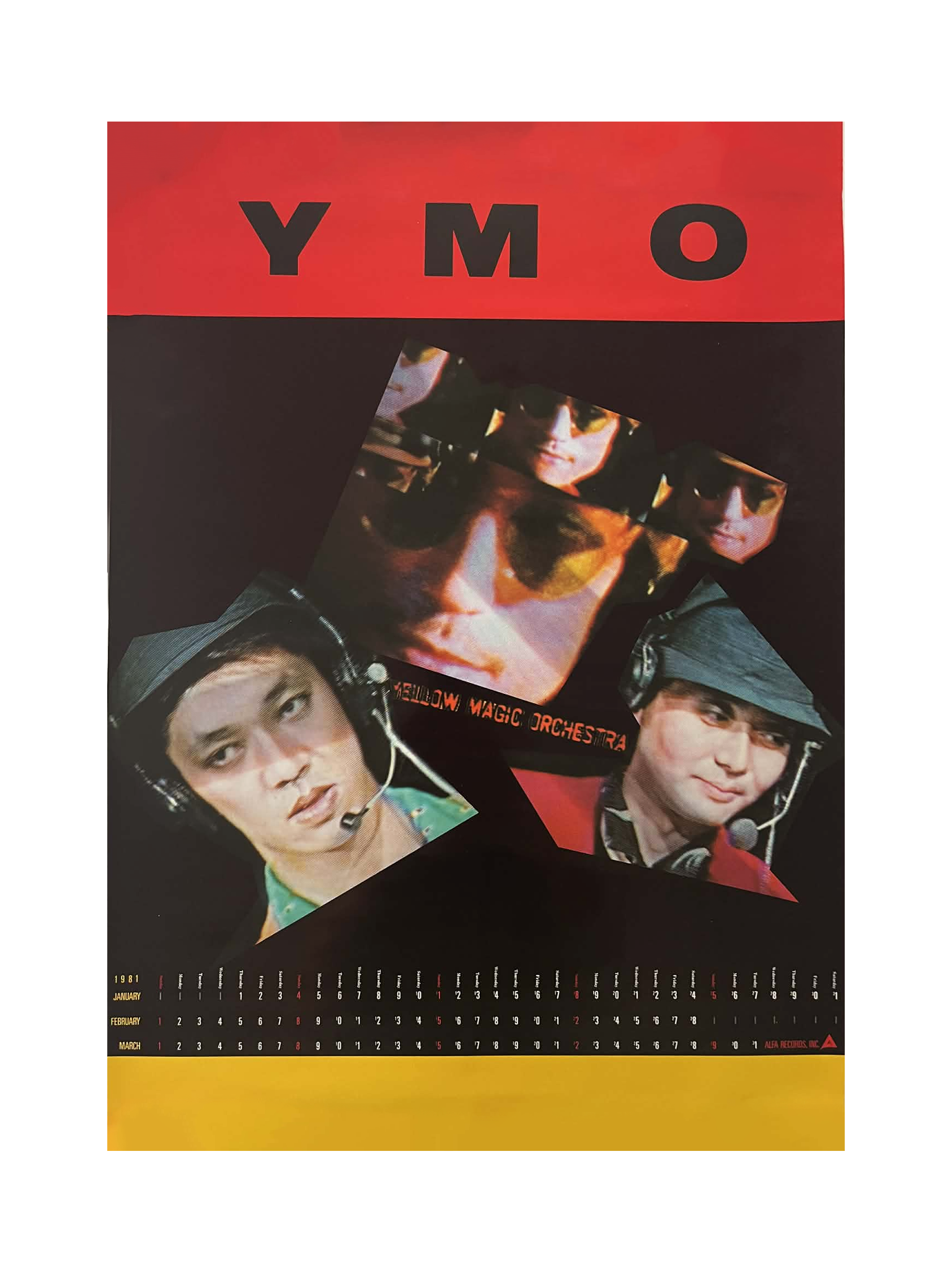 YMO 1981 Poster