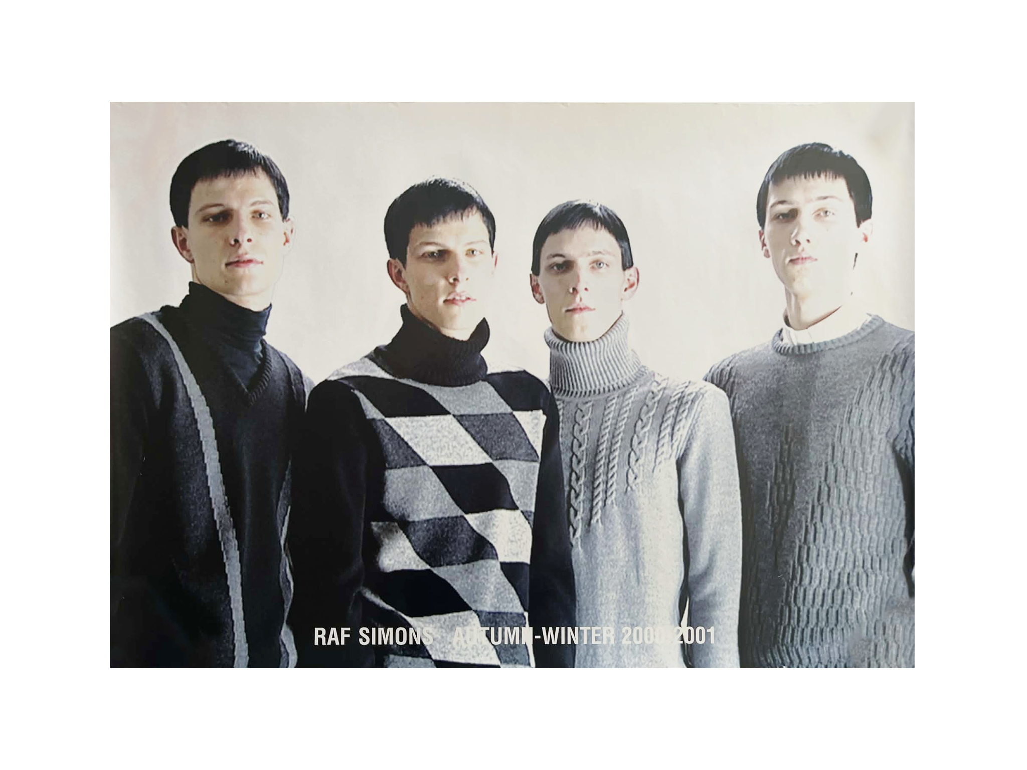 Raf Simons AW00/01 Poster
