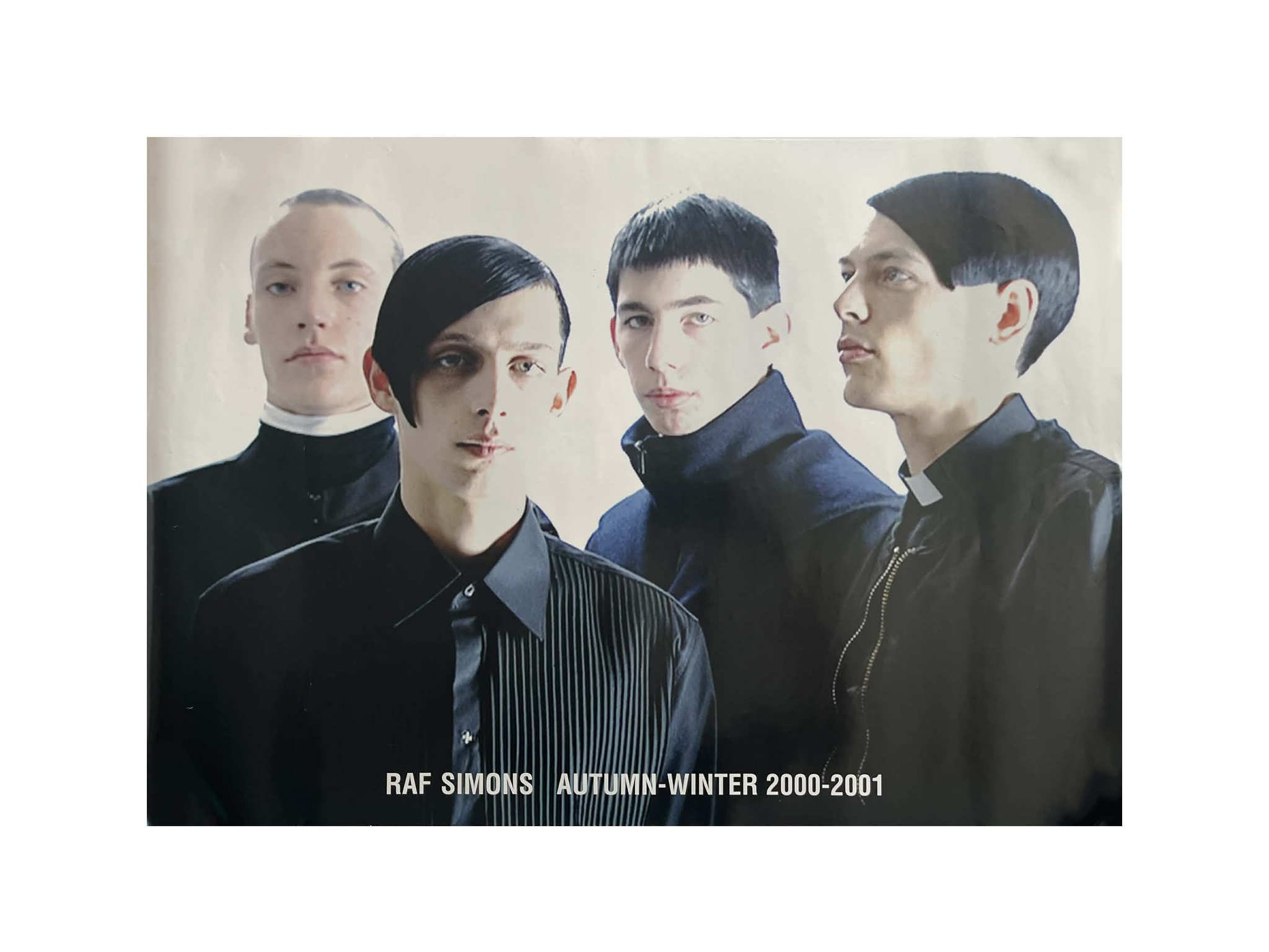 Raf Simons AW00/01 Poster