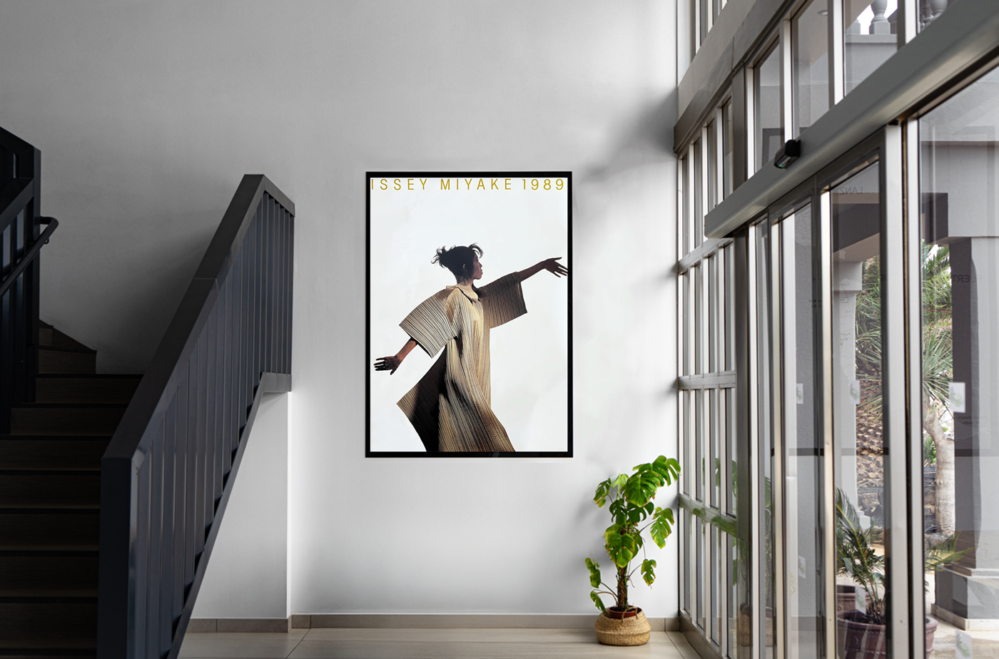 Issey Miyake 1989 Poster – Offbrand Library Issey Miyake 1989 Poster – Offbrand Library