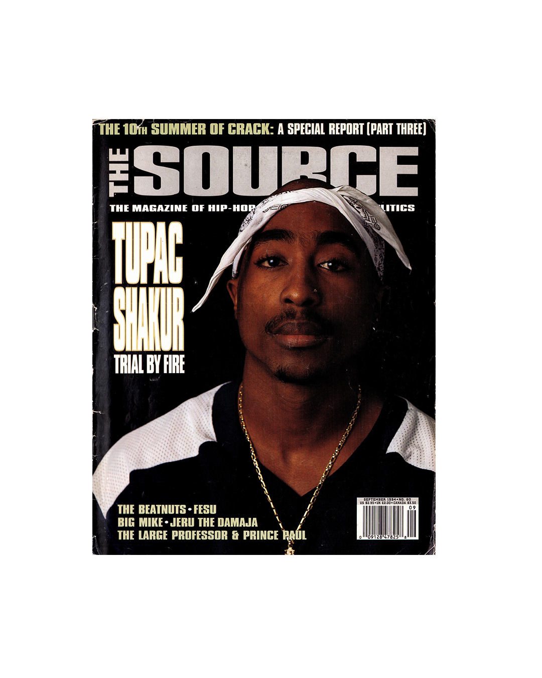 洋楽 2PAC Tupac THE SOURCE Magazine HIPHOP The Source - Tupac Shakur – Offbrand Library
