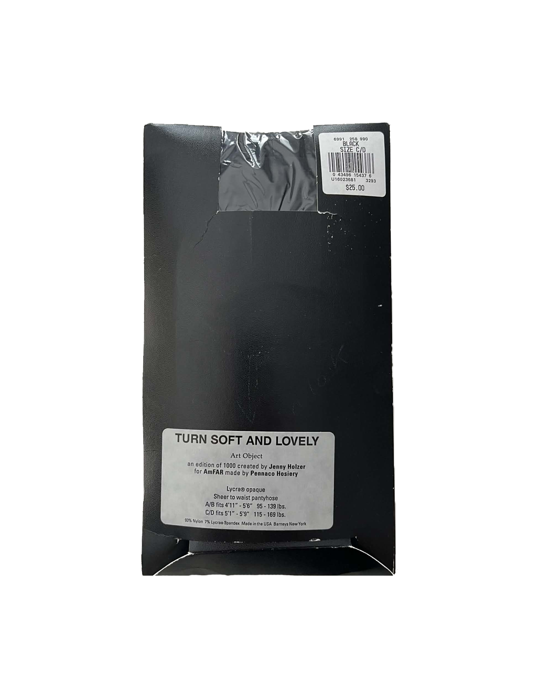 Jenny Holzer - Barney's Pantyhose