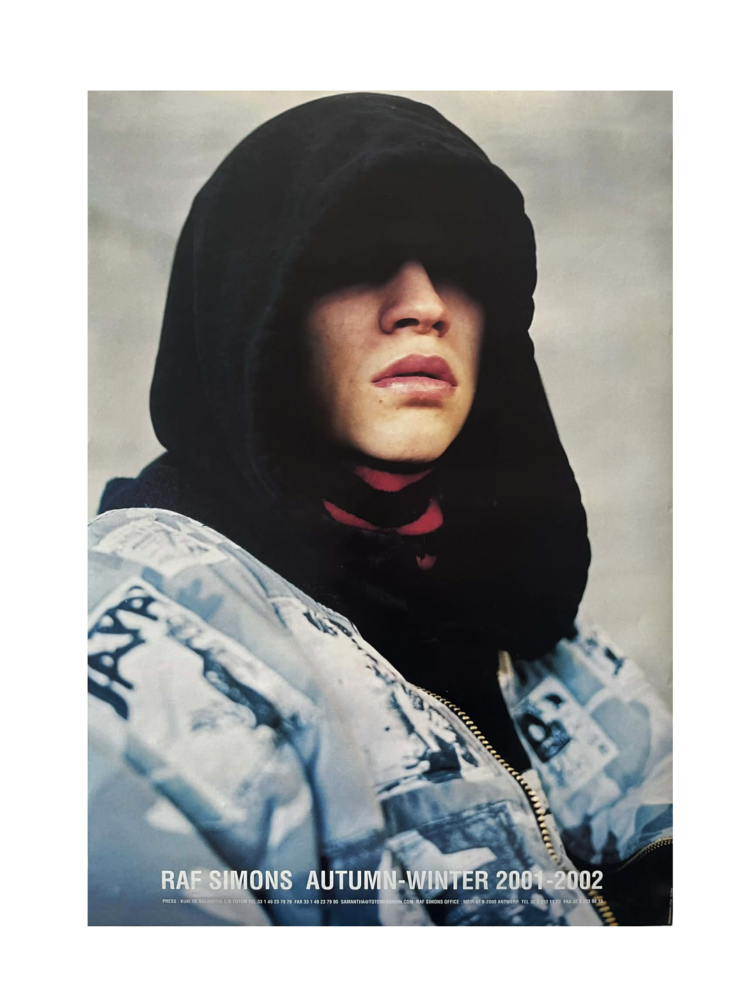 Raf Simons AW01/02 Poster