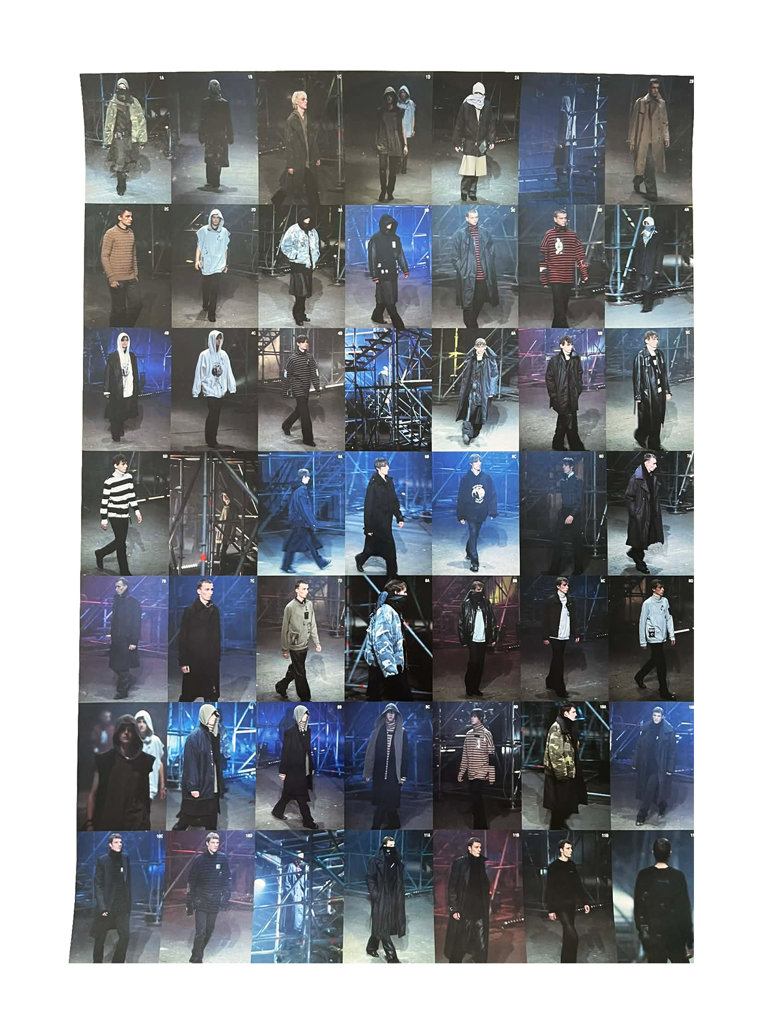 Raf Simons AW01/02 Poster