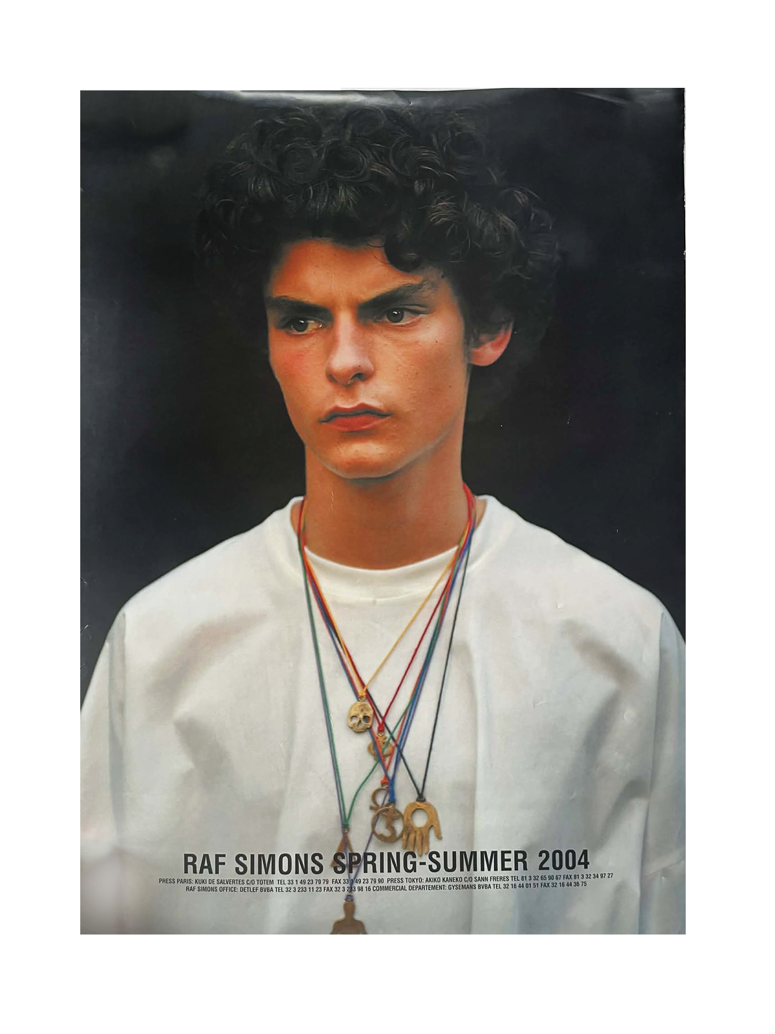 Raf Simons SS04 Poster