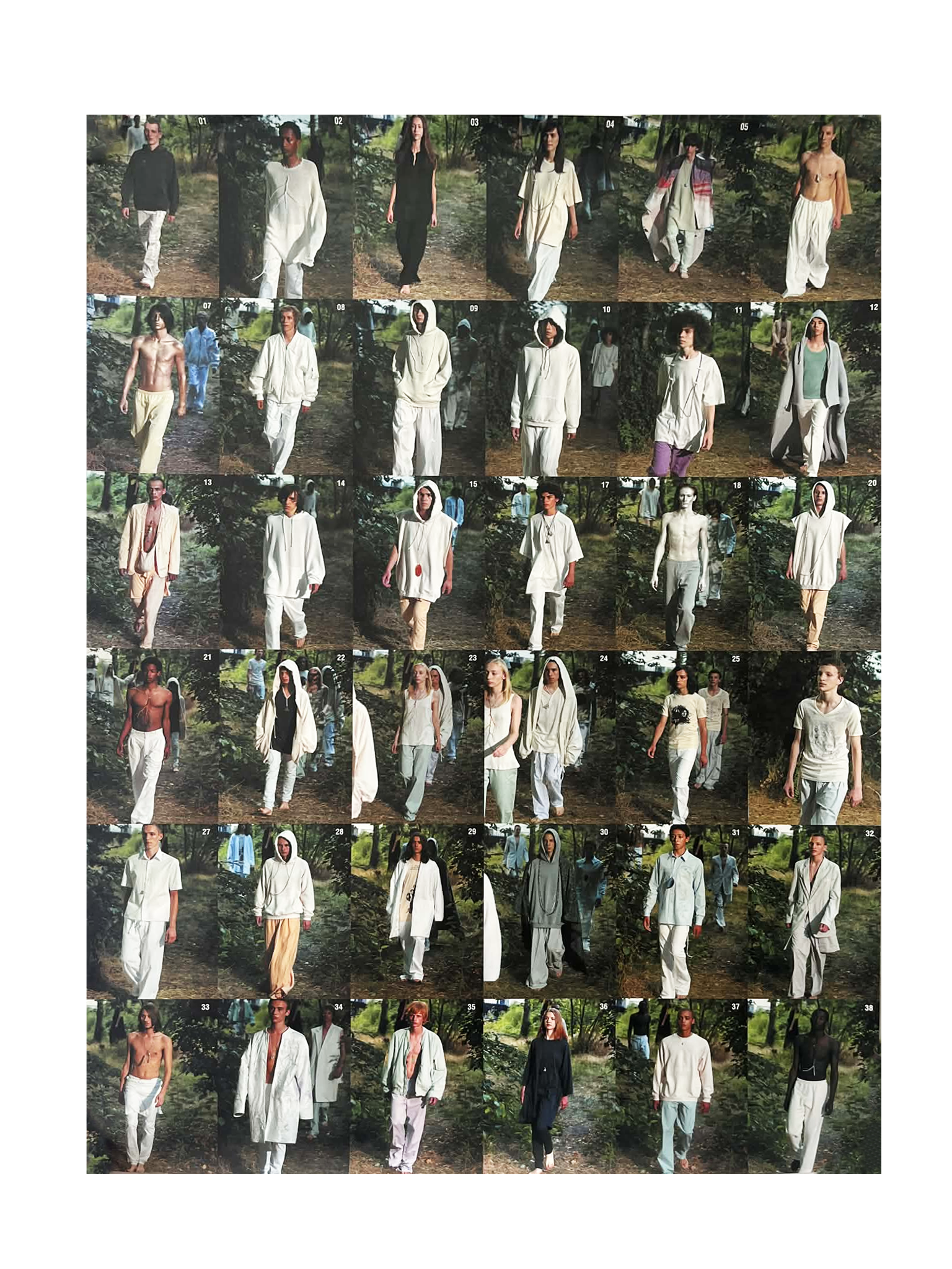 Raf Simons SS04 Poster