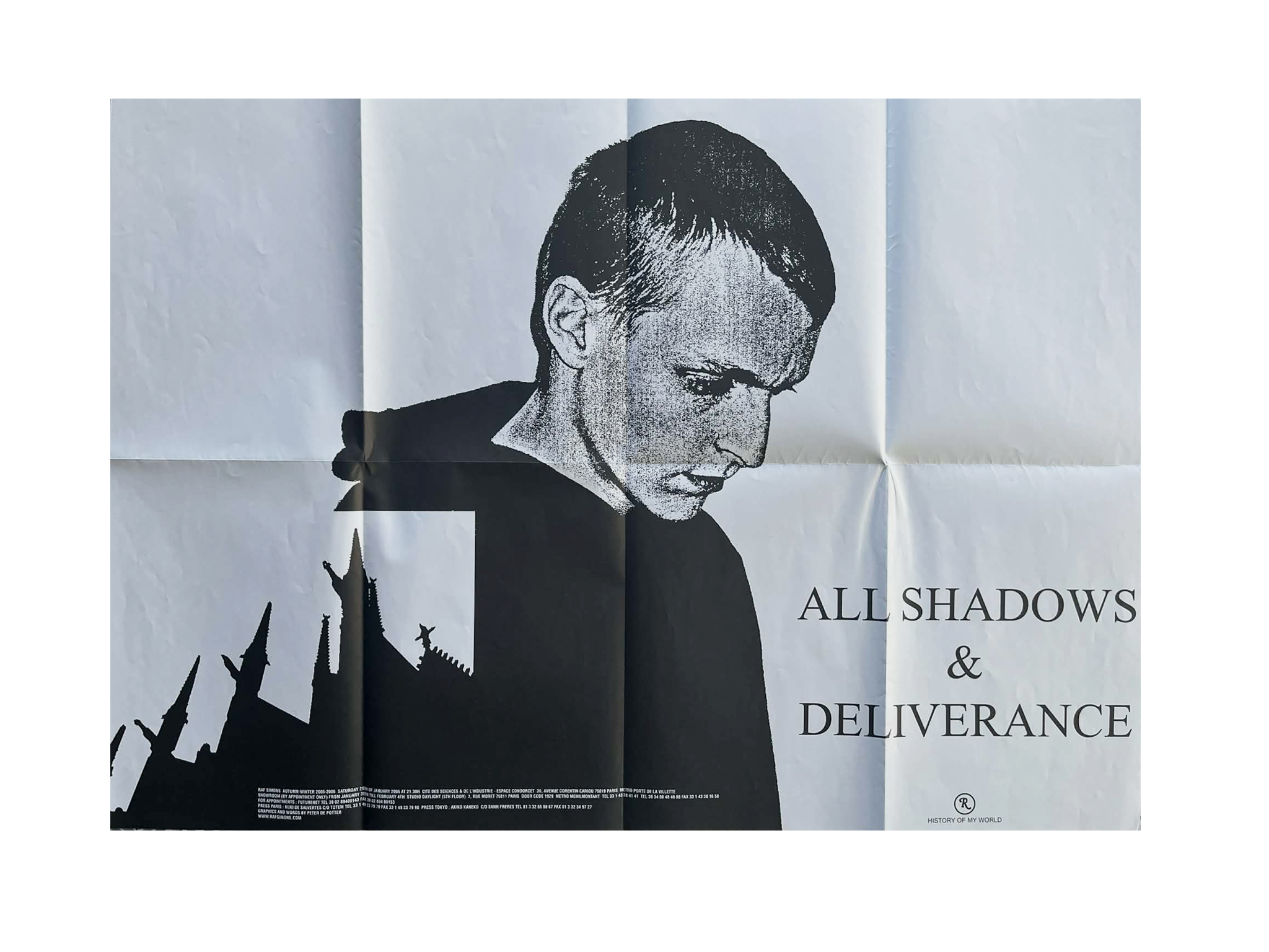 Raf Simons AW05-06 Poster Invitation