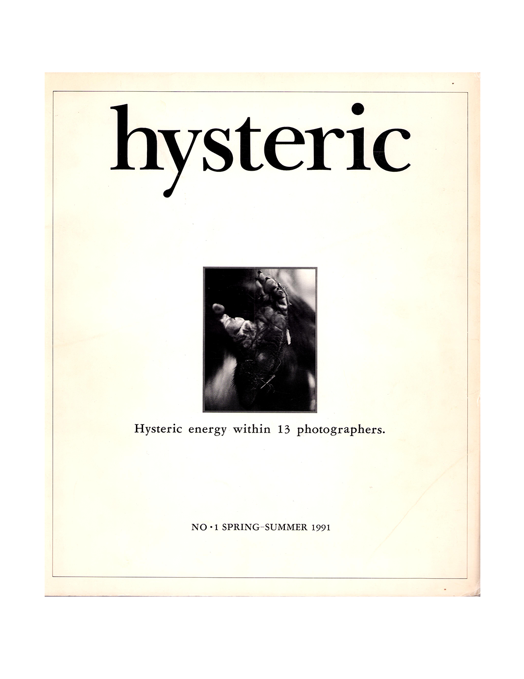 Hysteric No. 1: Spring-Summer 1991