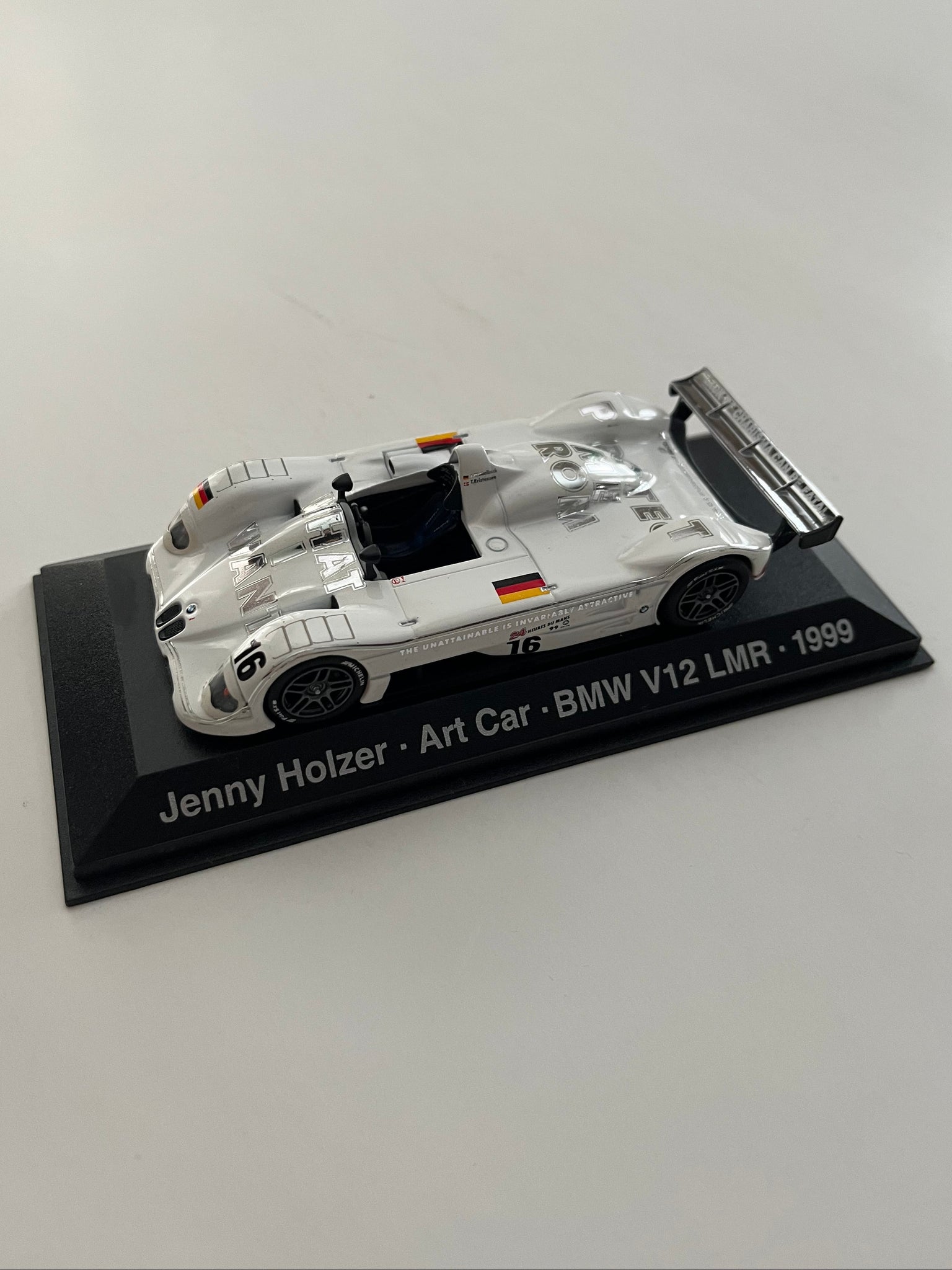 Jenny Holzer BMW Art Car 1/43