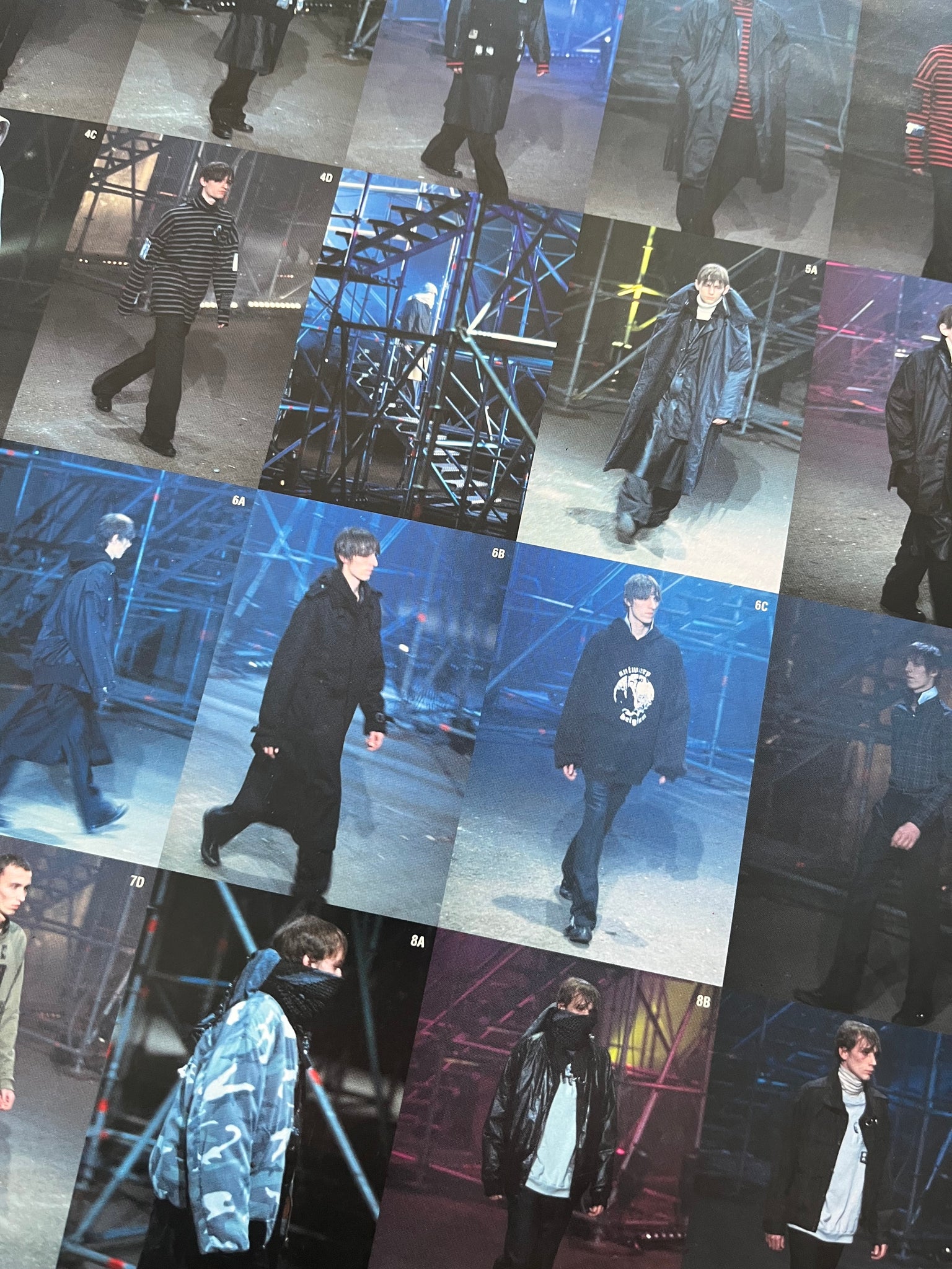 Raf Simons AW01/02 Poster