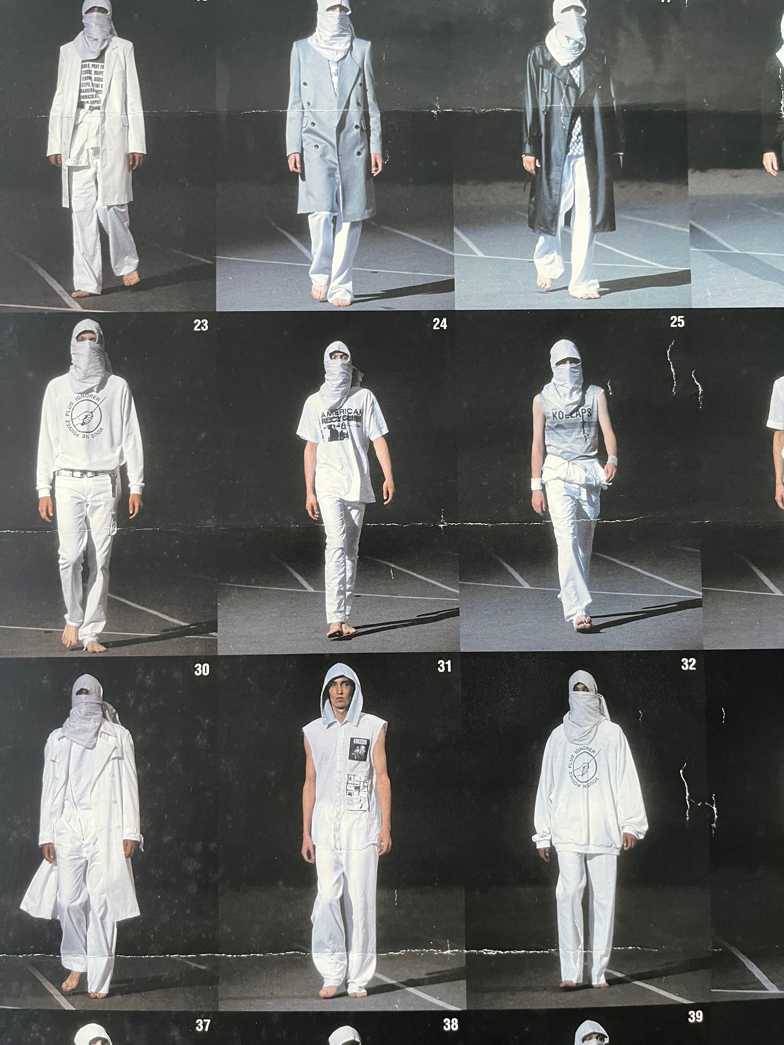 Raf Simons SS02 Poster