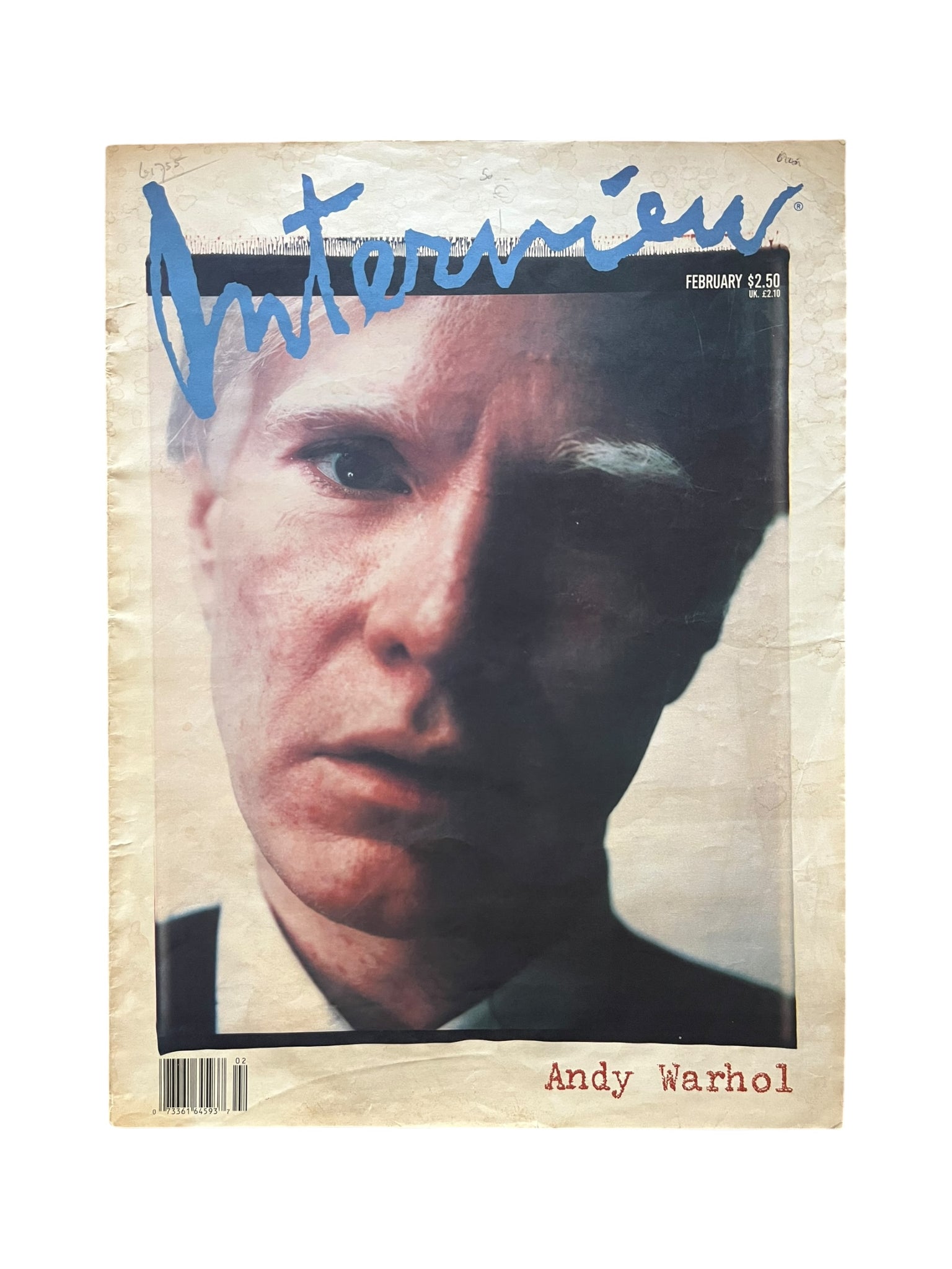 Interview Magazine - Andy Warhol