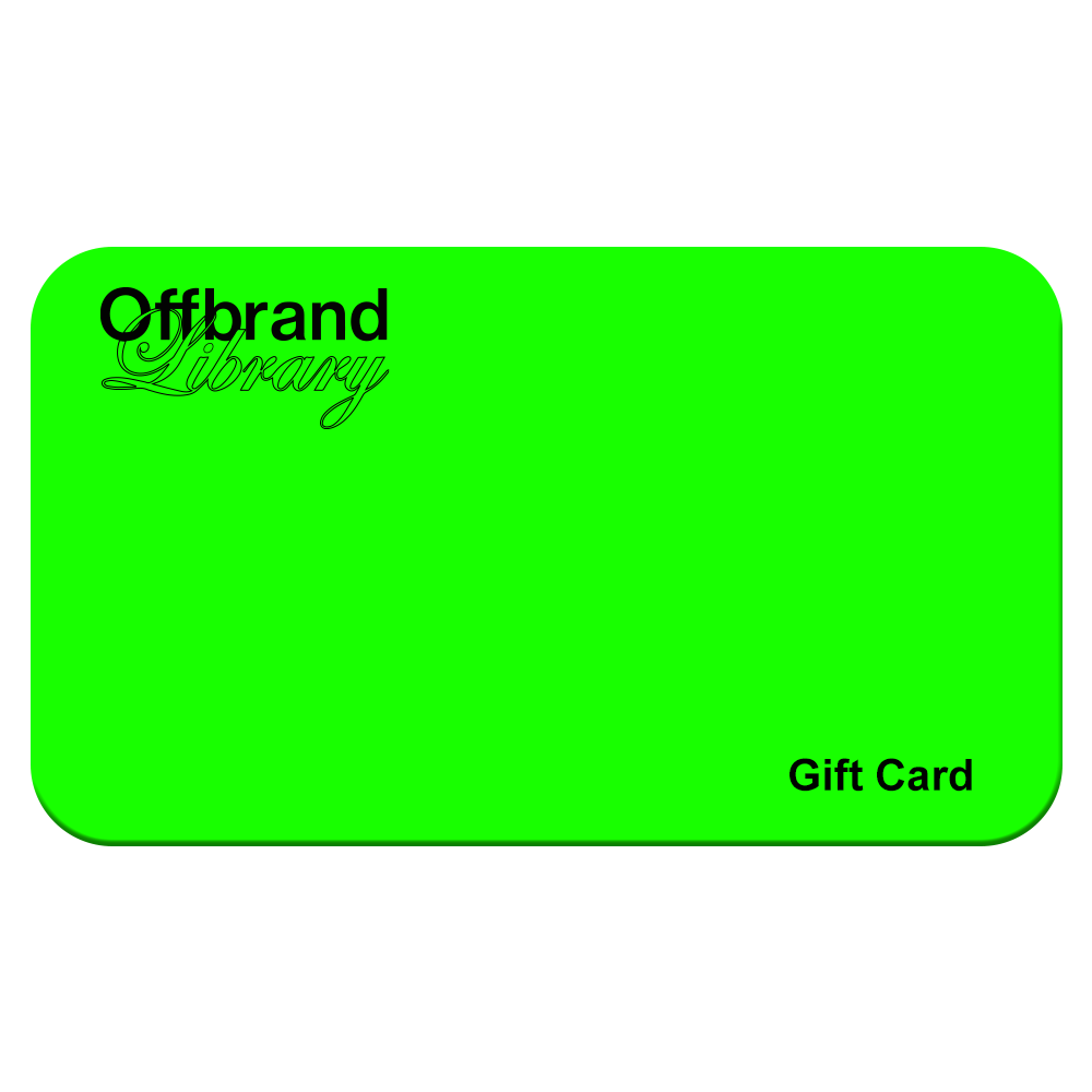 Offbrand Library Gift Card