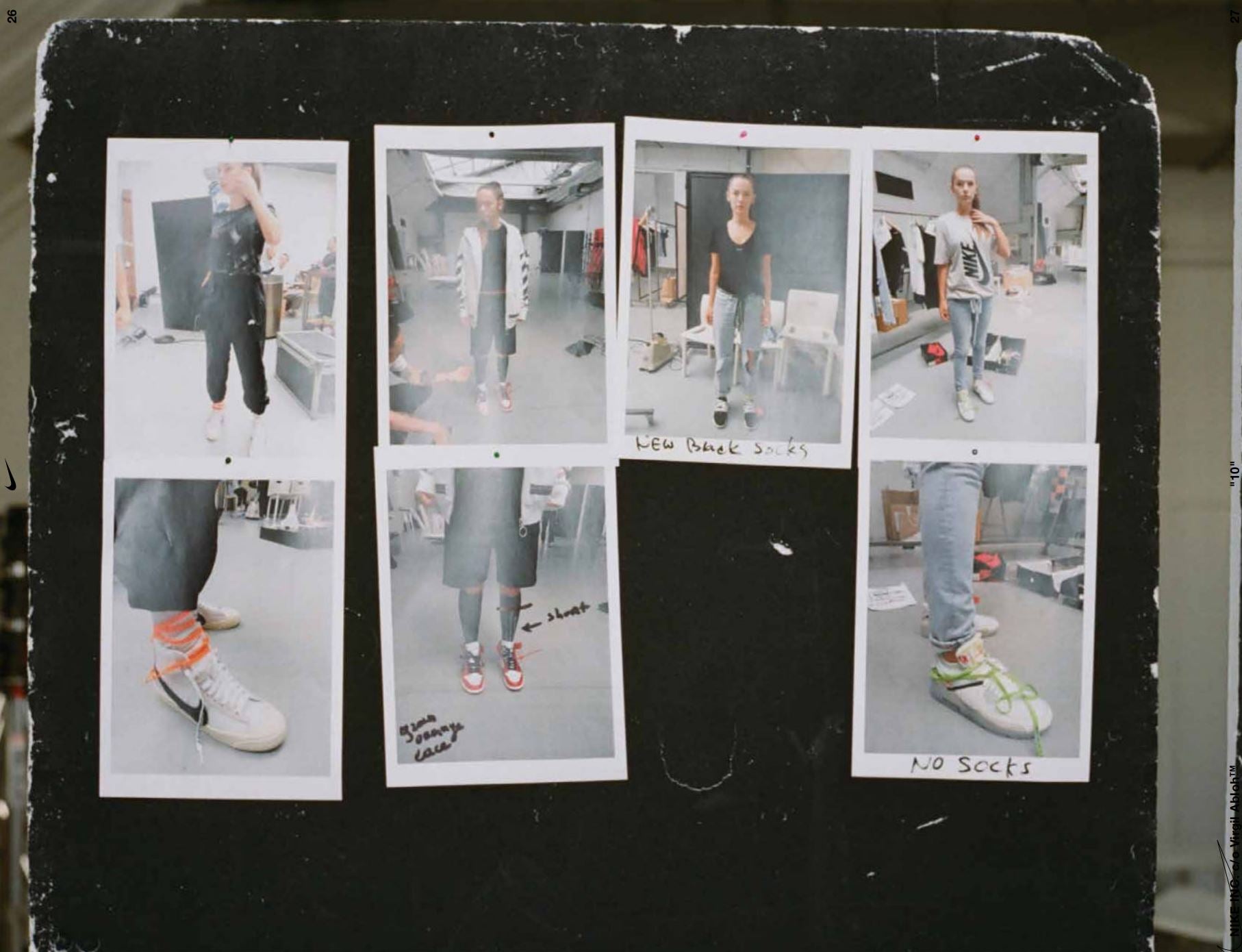 NIKE INC. c/o Virgil Abloh "TEN ICONS RECONSTRUCTED"