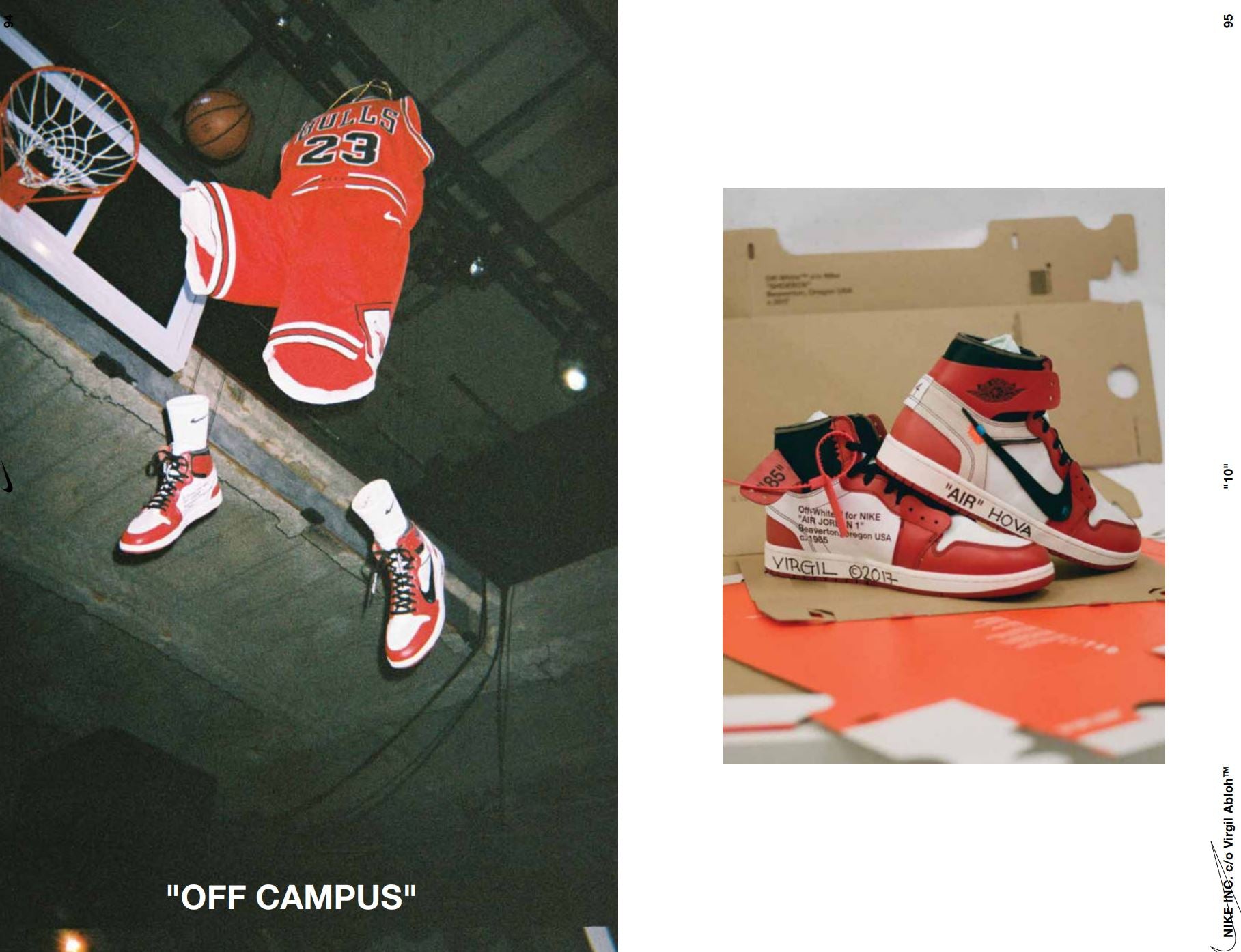 NIKE INC. c/o Virgil Abloh "TEN ICONS RECONSTRUCTED"