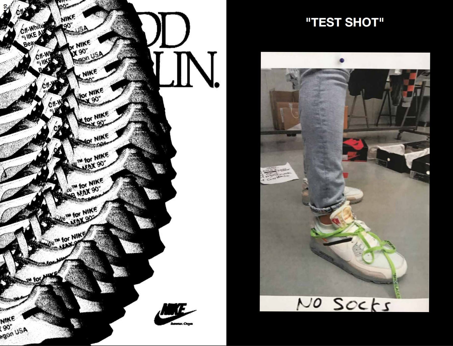 NIKE INC. c/o Virgil Abloh "TEN ICONS RECONSTRUCTED"